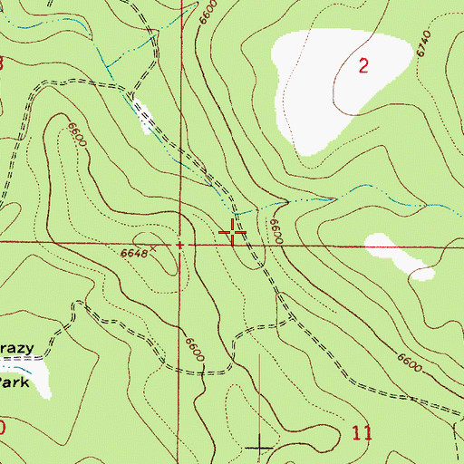 Topographic Map of Fixup Tank, AZ