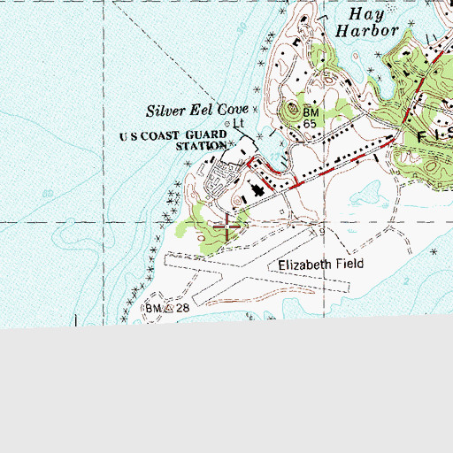 Topographic Map of Battery Butterfield (historical), NY