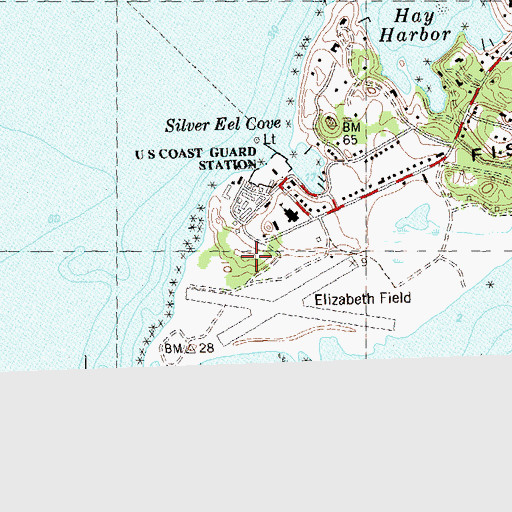 Topographic Map of Battery Butterfield (historical), NY