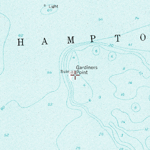 Topographic Map of Fort Tyler (historical), NY