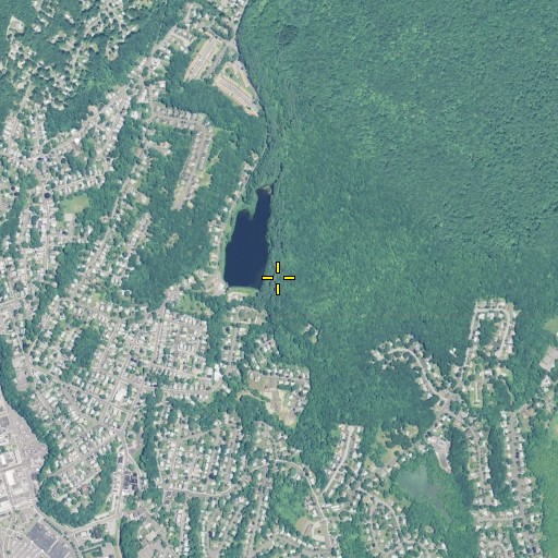 Aerial/Satellite Image of Moulthrap Brook, CT