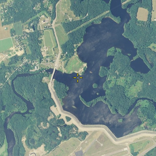 Aerial/Satellite Image of Mount Hope River, CT