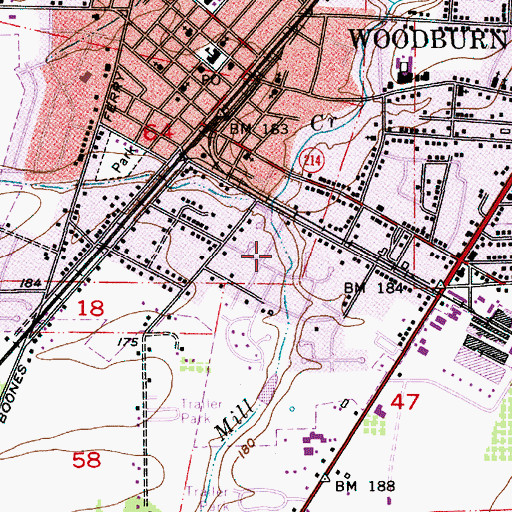 Topographic Map of Hermanson Park I, OR