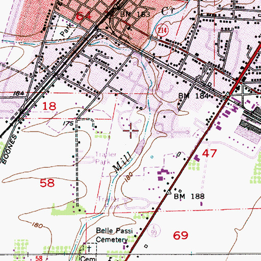 Topographic Map of Hermanson Park III, OR