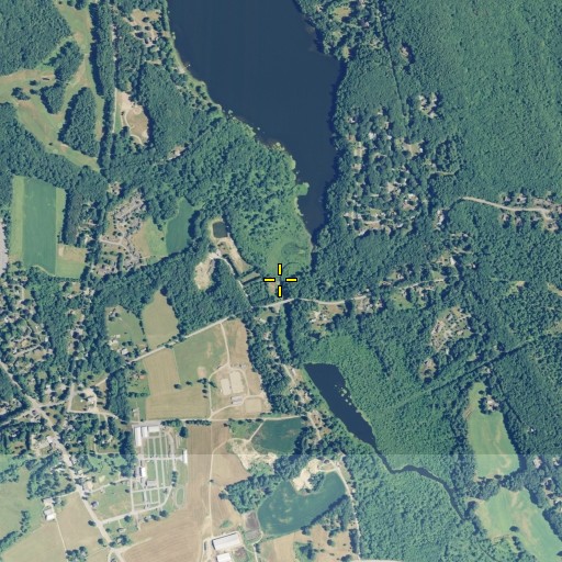 Aerial/Satellite Image of Muddy Brook, CT