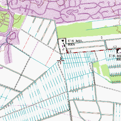 Topographic Map of Nike Site N-36C (historical), VA