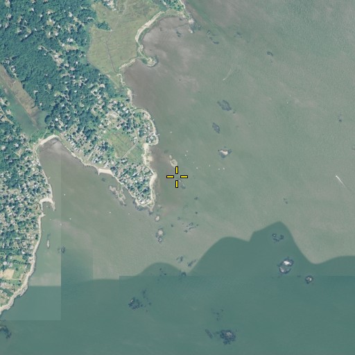 Aerial/Satellite Image of Mulberry Point, CT