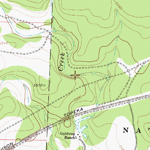 Topographic Map of Russell Tank, AZ