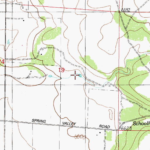 Topographic Map of Pedigo Tank, AZ