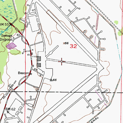 Topographic Map of Avon Park Army Air Field (historical), FL