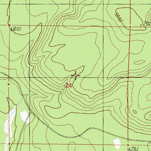 Topographic Map of Buck Wildlife Guzzler, AZ