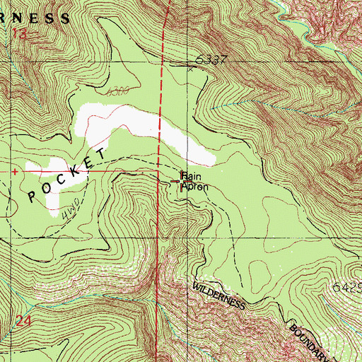 Topographic Map of Rain Trick Tank, AZ