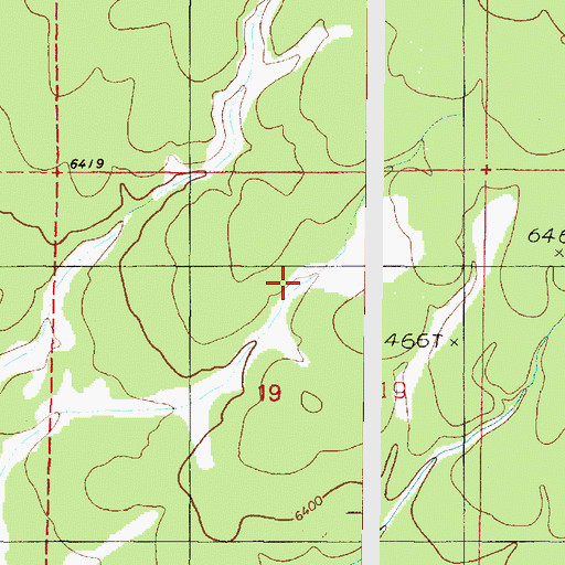 Topographic Map of Corbett Trick Tank, AZ