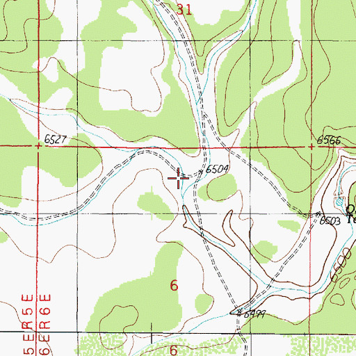 Topographic Map of Dillman Water Storage Tank, AZ