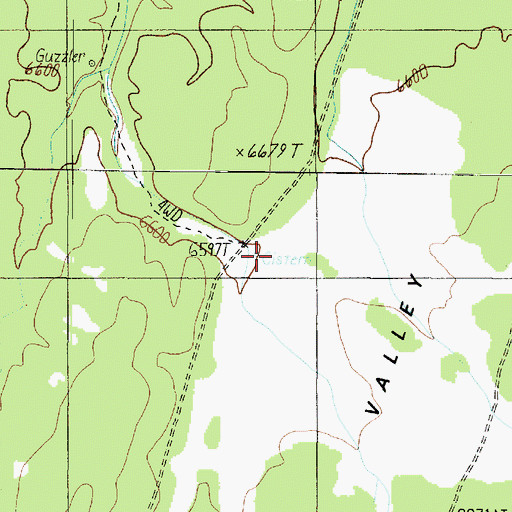 Topographic Map of Summit Trick Tank, AZ