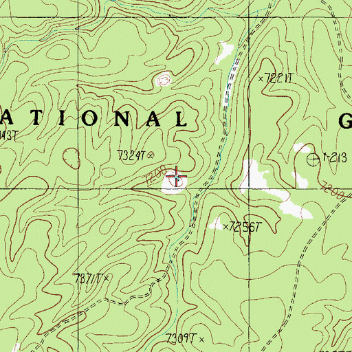 Topographic Map of Stipa Tank, AZ