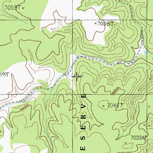 Topographic Map of Big Draw Trick Tank, AZ