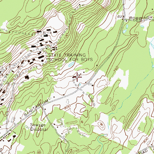 Topographic Map of New York Board of Health Research Laboratory (historical), NY