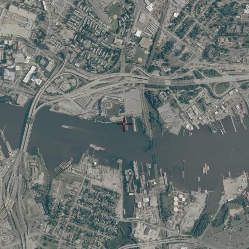 Aerial/Satellite Image of Boathouse Concert Pavilion, VA
