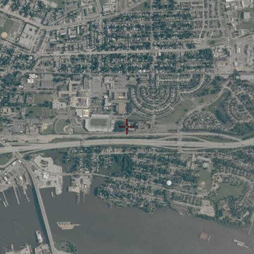 Aerial/Satellite Image of Charles H Smith Hall, VA