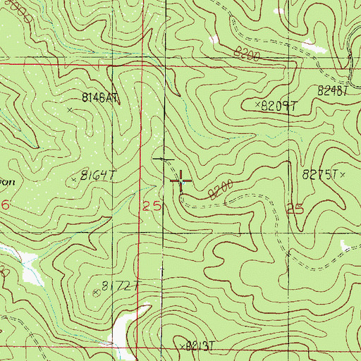 Topographic Map of Two Six Two Tank Number 2, AZ