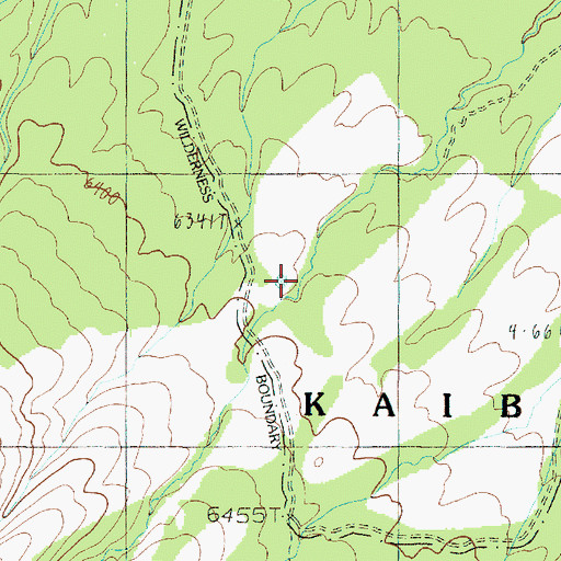 Topographic Map of Buck Farm Tank, AZ