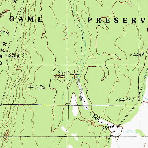 Topographic Map of Summit Valley Wildlife Apron, AZ