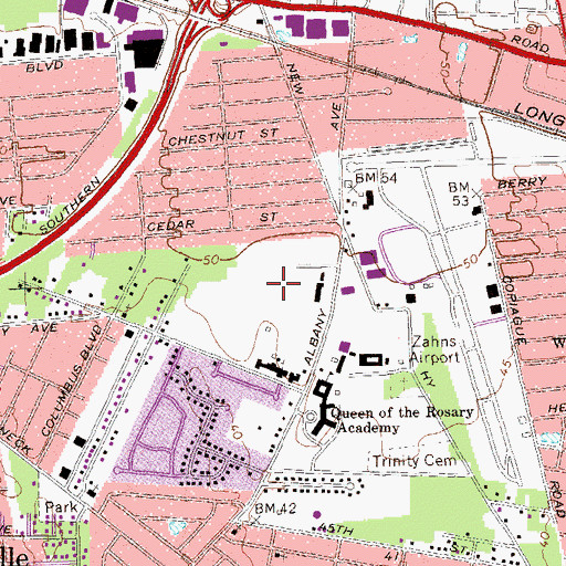 Topographic Map of Nike Site NY-24L (historical), NY