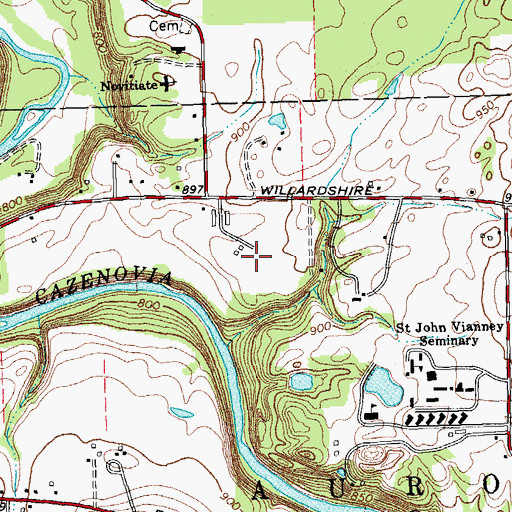Topographic Map of Nike Site BU-34/35L (historical), NY