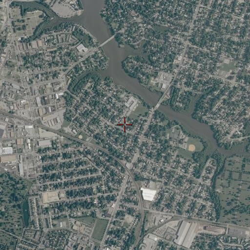 Aerial/Satellite Image of Church of Restoration, VA