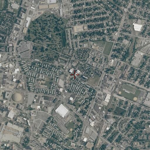 Aerial/Satellite Image of New Calvary Baptist Church, VA