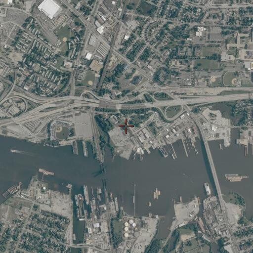 Aerial/Satellite Image of Greater House of Faith Church, VA