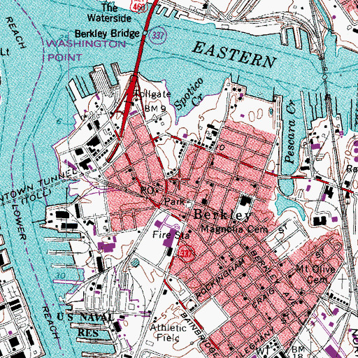 Topographic Map of Greater Mount Zion Community Church, VA