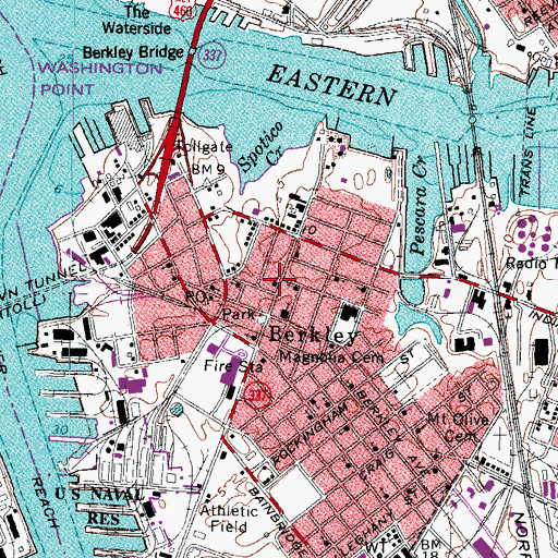 Topographic Map of House of Prayer For All People, VA