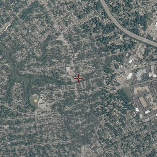 Aerial/Satellite Image of Christ's Sanctified Holy Church, VA