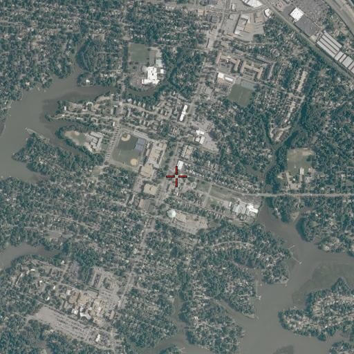 Aerial/Satellite Image of New Mount Zion African Methodist Episcopal Church, VA