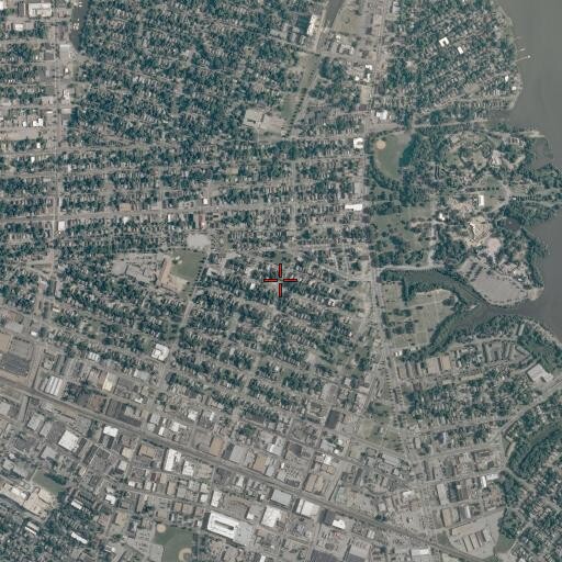 Aerial/Satellite Image of Faith Fellowship Christian Center, VA