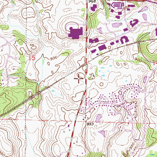 Topographic Map of Kingdom Hall of Jehovah's Witnesses, MN