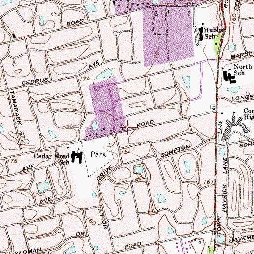Topographic Map of Evangelical Covenant Church, NY