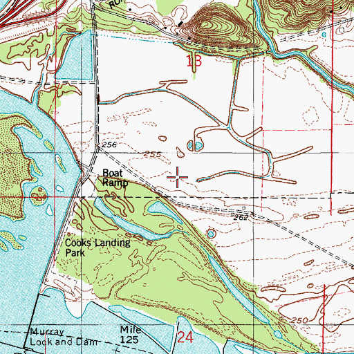 Topographic Map of Arkansas Surgical Hospital, AR