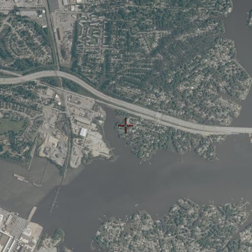 Aerial/Satellite Image of Full Gospel Church of Deliverance, VA