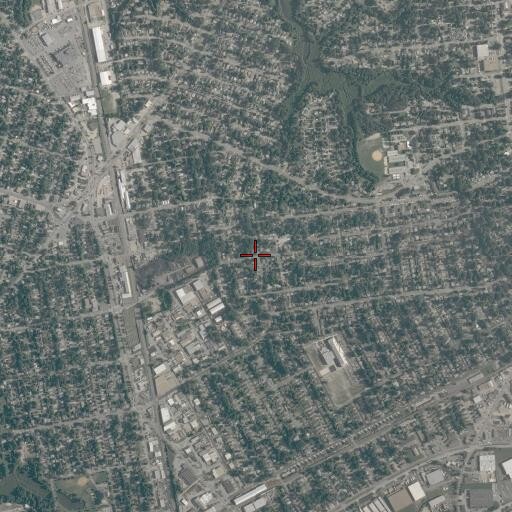 Aerial/Satellite Image of Community Church of Norfolk, VA