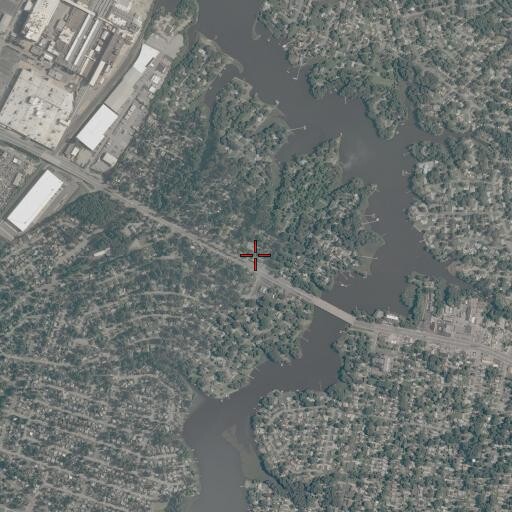 Aerial/Satellite Image of New Life Fellowship Church, VA