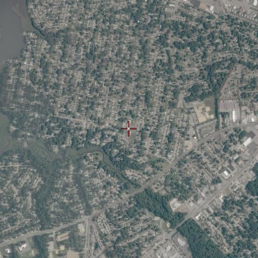 Aerial/Satellite Image of Indian River Baptist Church, VA