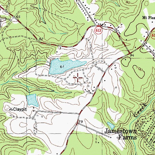Topographic Map of Steeple Chase, VA