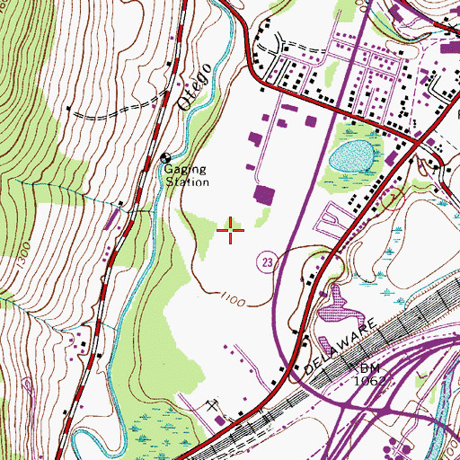Topographic Map of National Soccer Hall of Fame and Museum, NY