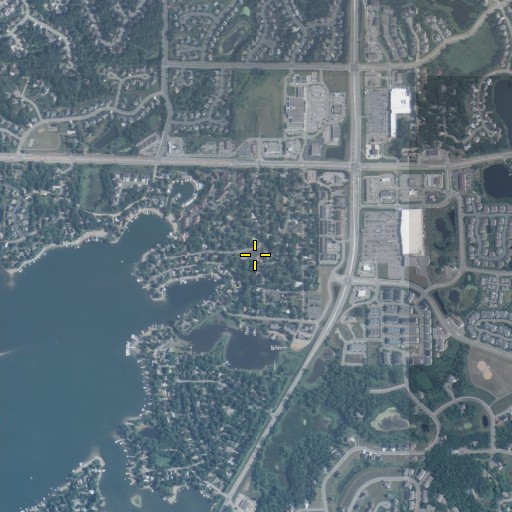 Aerial/Satellite Image of Boudins Park, MN
