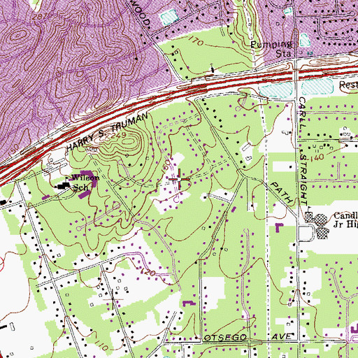 Topographic Map of Carls And Son Hatchery (historical), NY