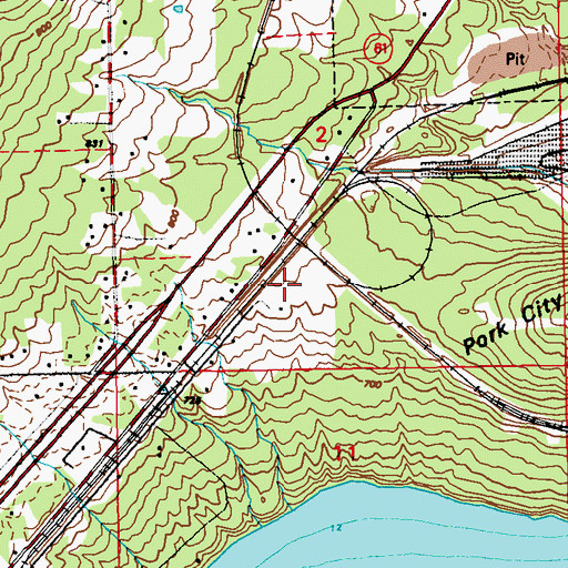 Topographic Map of Evangelical Free Church, MN