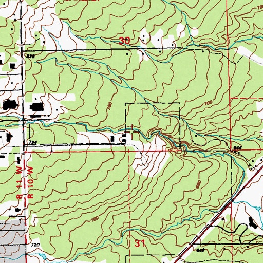 Topographic Map of Lake County Fairgrounds - Camping, MN